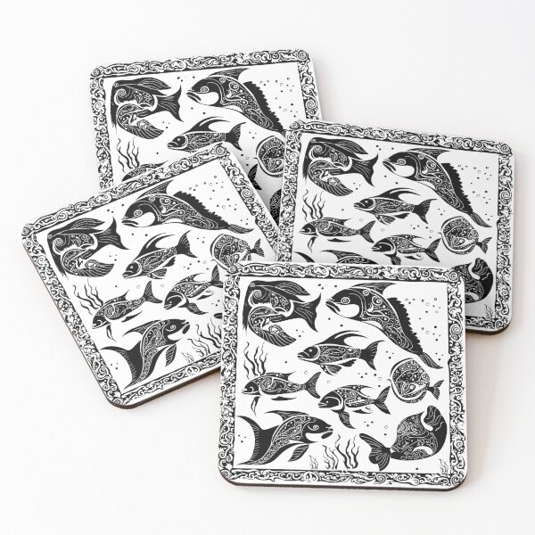 Item preview, Sea Life creatures #3 designed and sold by Aeterna Prints.