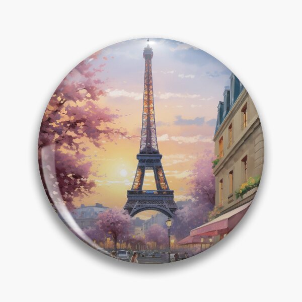 Item preview, Amazing Tree Pink of Eiffel Tower designed and sold by KPArtzaaany.