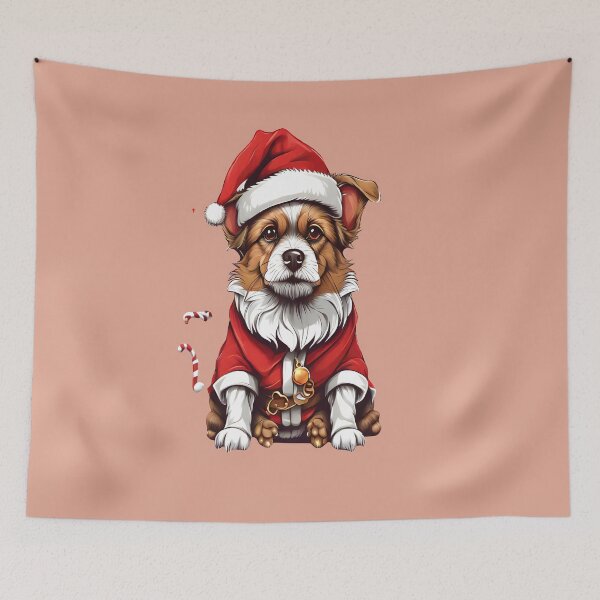 Item preview, Christmas Santa Dog designed and sold by Creative.Shop.