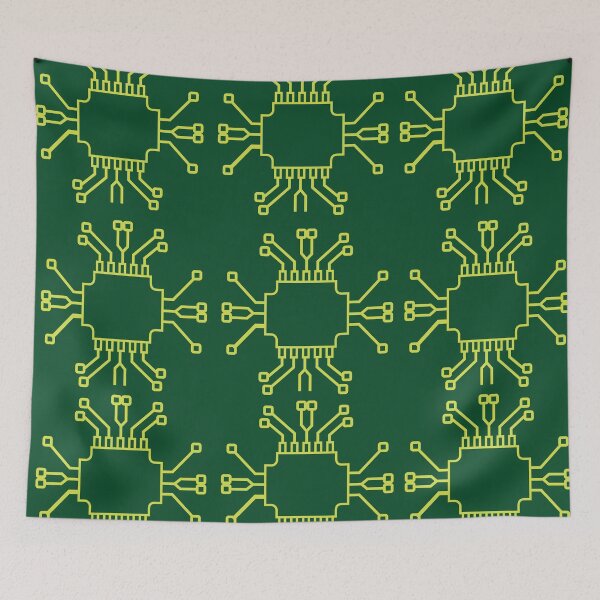 Item preview, Electronics PCB Printed Circuit Board Seamless Design For Electronics Lovers designed and sold by Science Engineering Gifts.