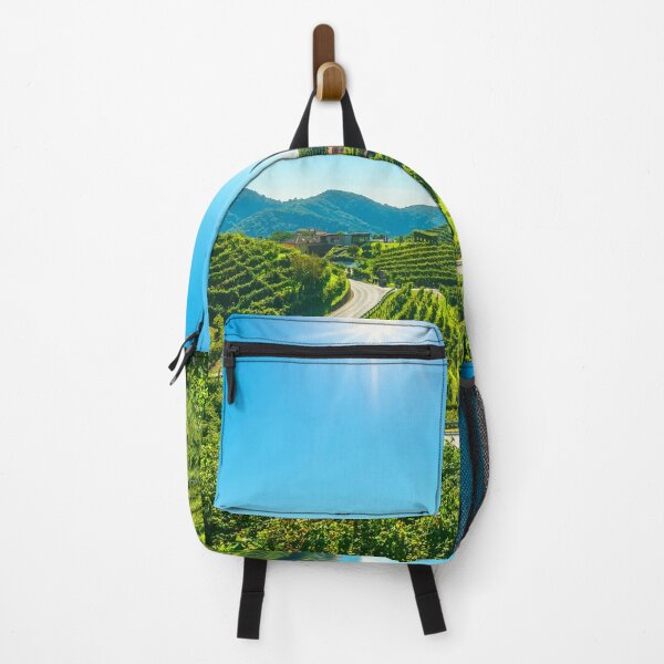 Item preview, Vineyards and road. Prosecco Hills. Valdobbiadene, Italy designed and sold by Stefano Orazzini.