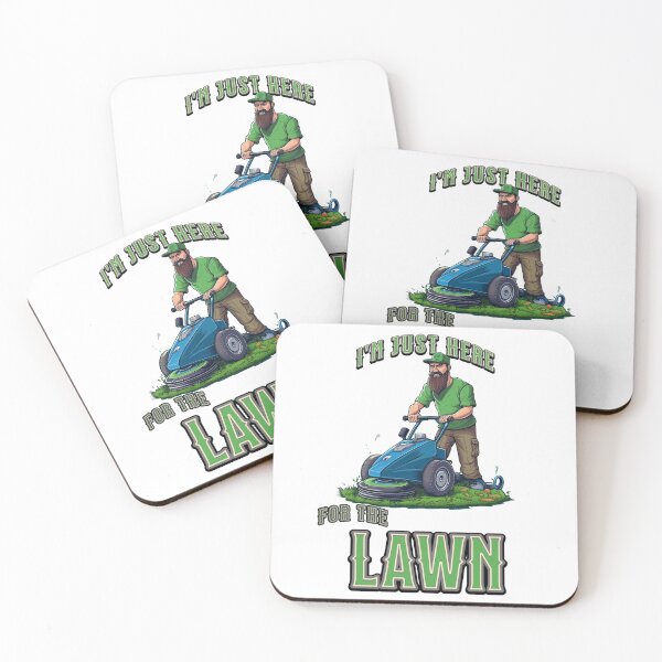 Item preview, I'm just here for the lawn - Community gardening - Backyard gardening - Master gardener - Grow more - Garden ganster designed and sold by JansenGS.