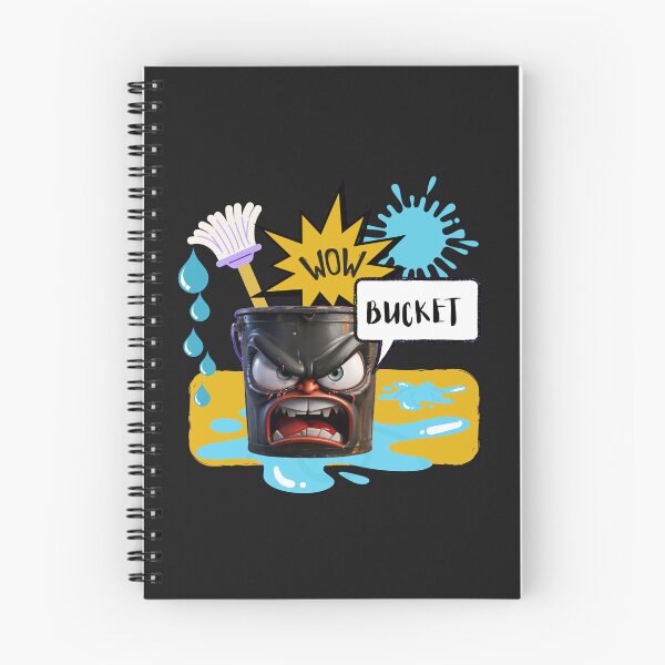 Item preview, A MOP AND LEAKING  BUCKET designed and sold by aledfychan.