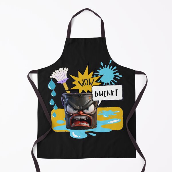 Item preview, A MOP AND LEAKING BUCKET designed and sold by aledfychan.