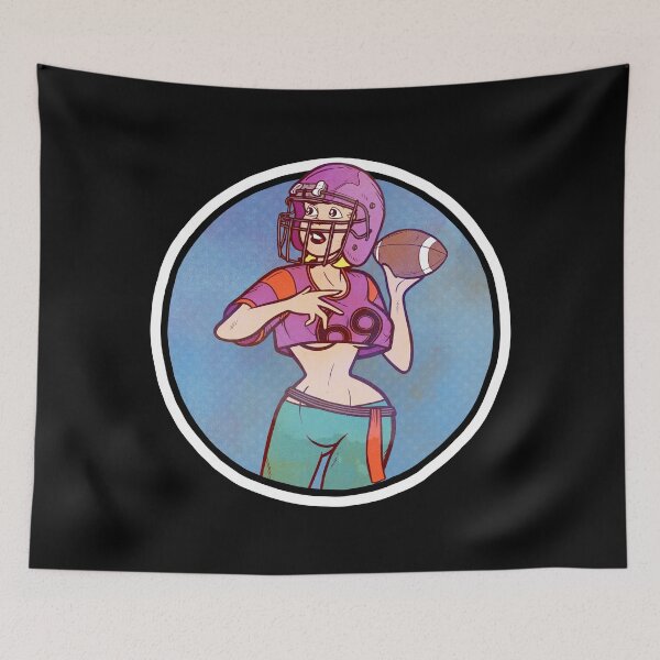 Item preview, Quarterback Betty designed and sold by BaddestShirt.