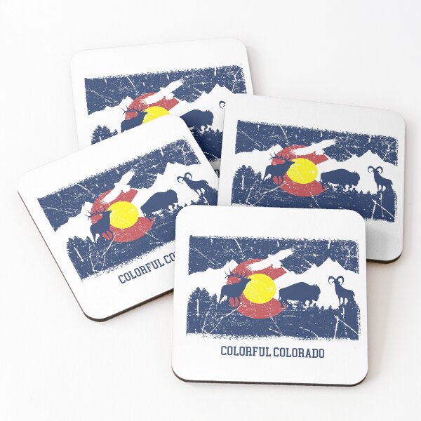 Item preview, Colorful Colorado Flag designed and sold by WanderQuestCo.