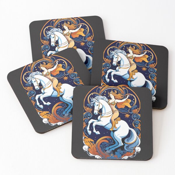 Item preview,  "Mystical Harmony: Enchanting Female Centaur Illustration" designed and sold by ArtistKunal123.