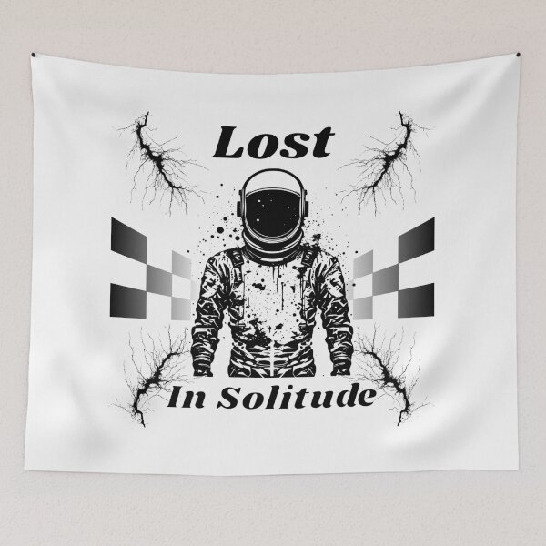 Item preview, Lost in Solitude by Jonathan P. and AI designed and sold by JonathanP514.