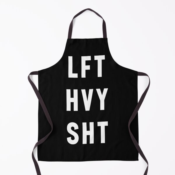 Item preview, lft hvy sht quote - gym rat saying fitness yoga work out motivational designed and sold by Jesticker.
