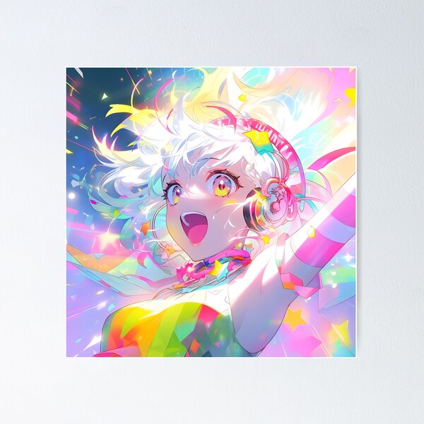 Aperçu de l'œuvre Art de portrait de fille anime de danse créée et vendue par TheArtistOf2022.
