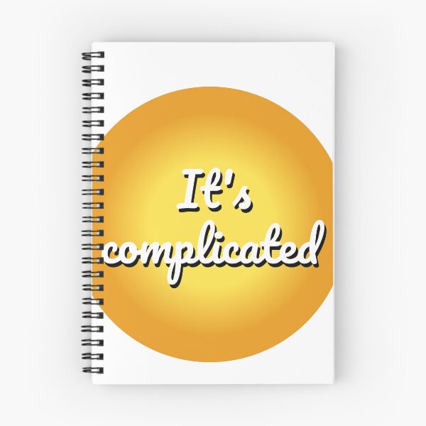 Item preview, It's complicated party pin v1 designed and sold by AlojzyArt.
