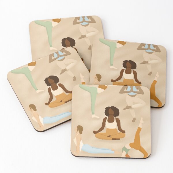 Item preview, Women in Yoga Poses designed and sold by CreativeElle.