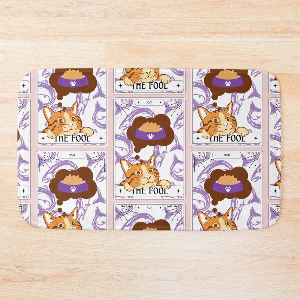 Item preview, Tarot Card Tiger Cat The Fool designed and sold by BettySpicer.