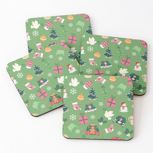 Item preview, Green Christmas background designed and sold by GasconyPassion.
