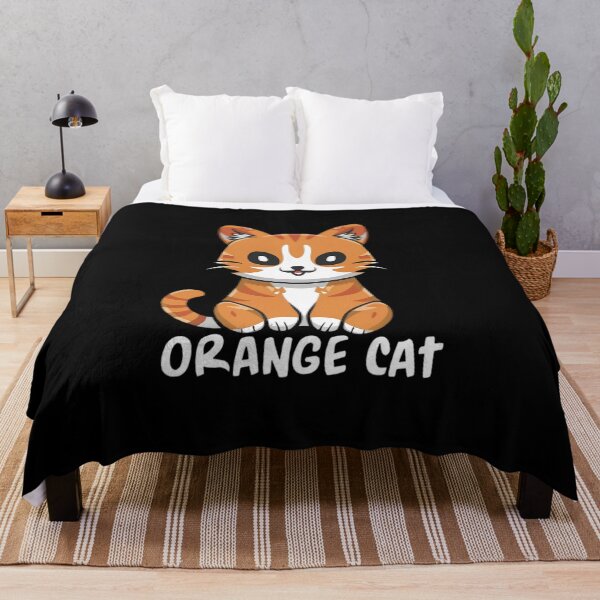 Item preview, Orange Kawaii Cat designed and sold by FlexYourMind.