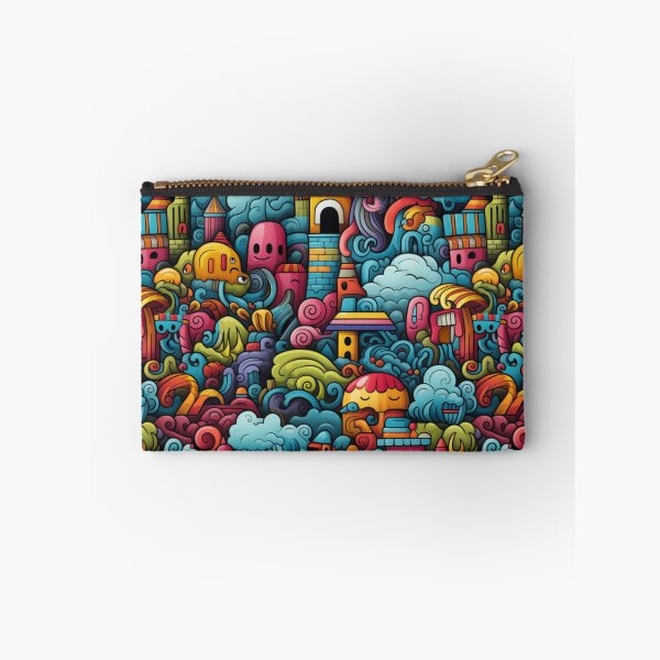 Item preview, Doodle Art Wonderland seamless pattern designed and sold by Bankza.