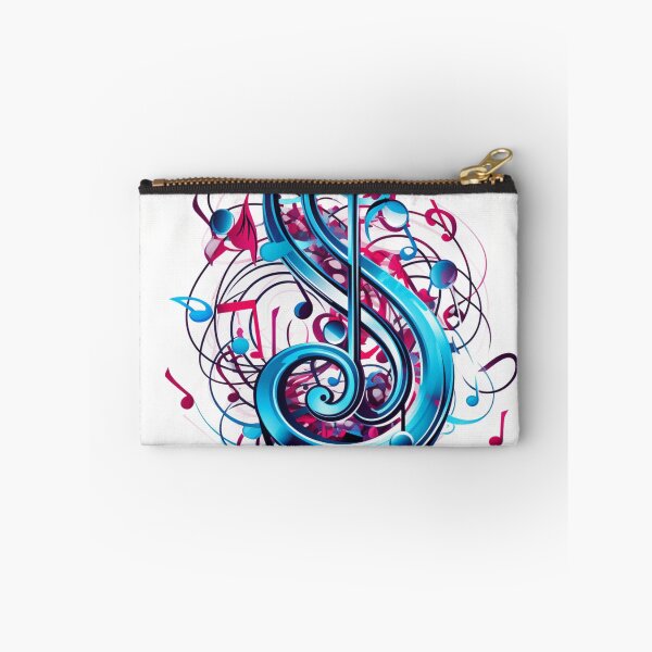 Item preview, colorful musical note print designed and sold by dcrc.