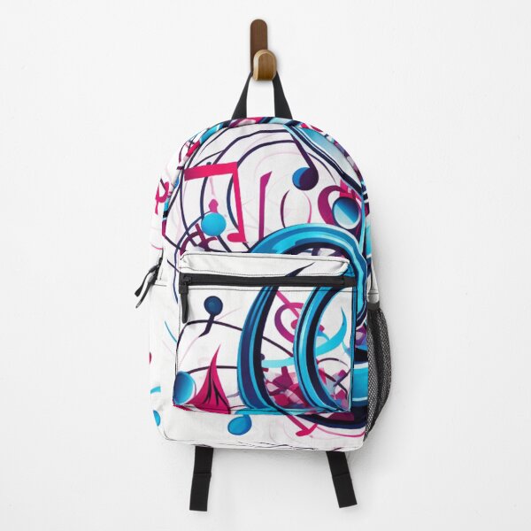 Item preview, colorful musical note print designed and sold by dcrc.