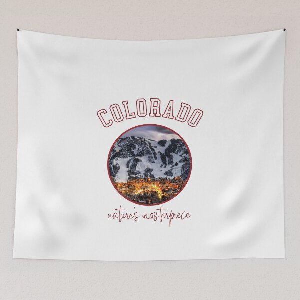 Item preview, Colorado Fourteeners Mountains Snow designed and sold by WanderQuestCo.