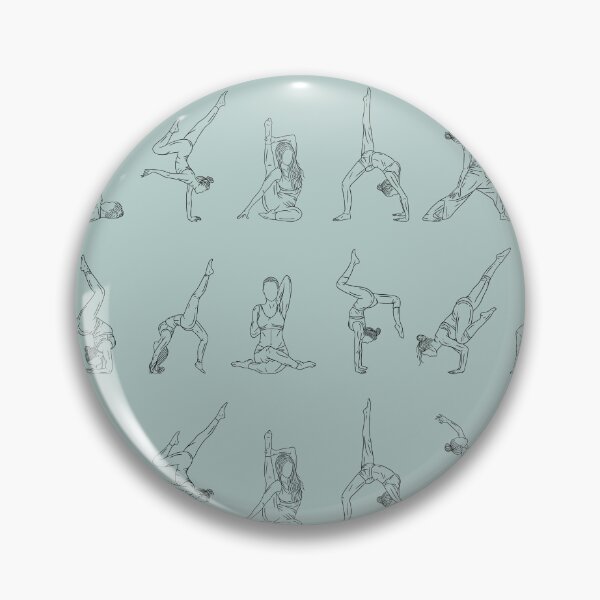 Artikelvorschau, Asana-Silhouetten-Yoga-Posen-Paket entworfen und verkauft von RuyaFab.
