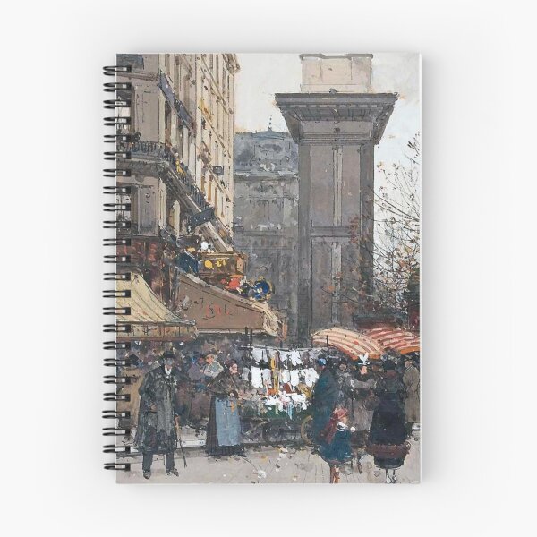 Item preview, Porte St Denis, Paris (20th century) - Eugène Galien Laloue designed and sold by SALON DES ARTS.