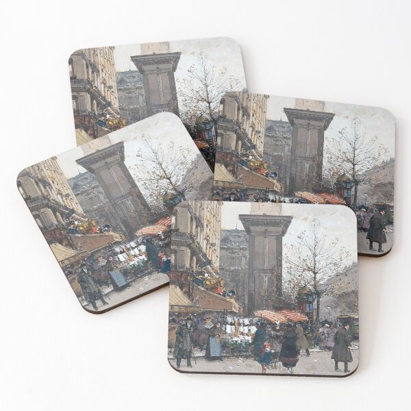 Item preview, Porte St Denis, Paris (20th century) - Eugène Galien Laloue designed and sold by SALON DES ARTS.
