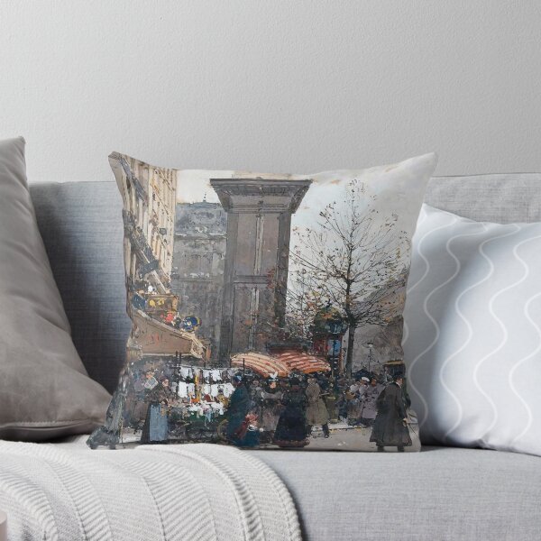 Item preview, Porte St Denis, Paris (20th century) - Eugène Galien Laloue designed and sold by SALON DES ARTS.