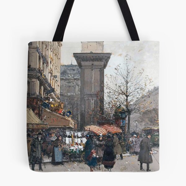 Item preview, Porte St Denis, Paris (20th century) - Eugène Galien Laloue designed and sold by SALON DES ARTS.