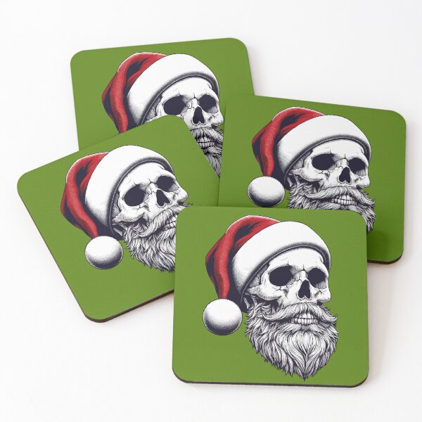 Item preview, Christmas Design of Santa Claus Skeleton designed and sold by HeavyHits.