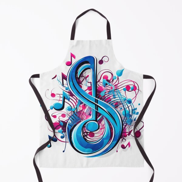 Item preview, colorful musical note print designed and sold by dcrc.