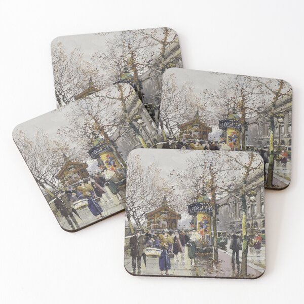 Item preview, The Louvre and the Seine (20th century) - Eugène Galien Laloue designed and sold by SALON DES ARTS.