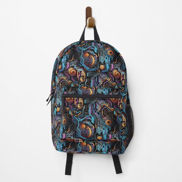 Item preview, Neo-Tokyo Graffiti: Futuristic Shield Patterns & Chromatic Cybernetic Etchings designed and sold by polonuim210.