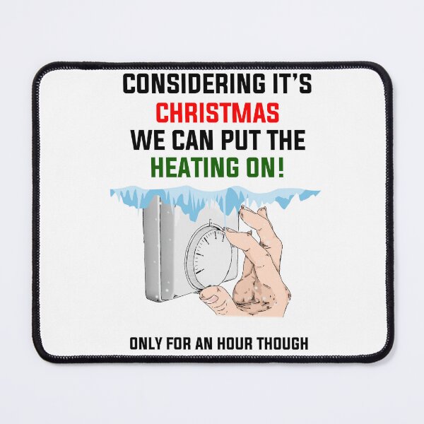 Item preview, Funny Heating Rude Christmas Card designed and sold by POPCulturejb.