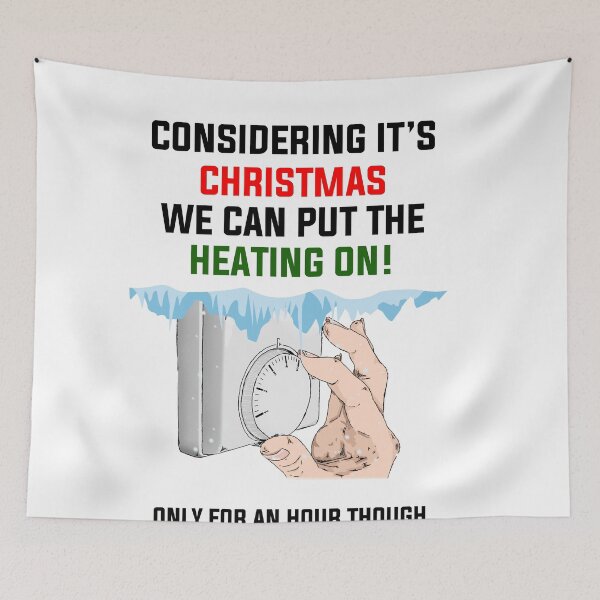 Item preview, Funny Heating Rude Christmas Card designed and sold by POPCulturejb.
