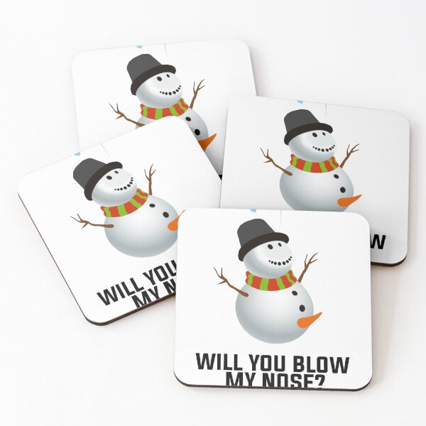Item preview, Funny Rude Christmas Card - Will you blow my nose designed and sold by POPCulturejb.