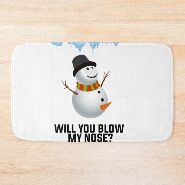 Item preview, Funny Rude Christmas Card - Will you blow my nose designed and sold by POPCulturejb.