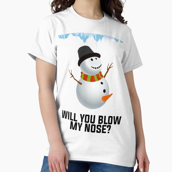 Item preview, Funny Rude Christmas Card - Will you blow my nose designed and sold by POPCulturejb.