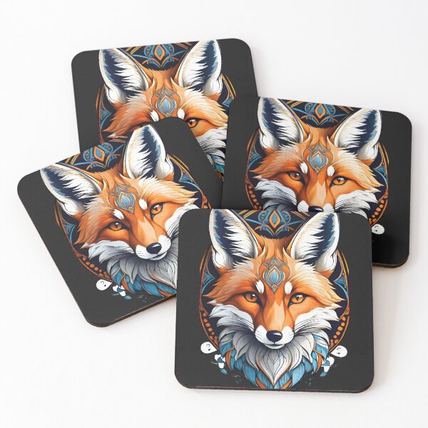Item preview, "Enchanting Fox Spirit Illustration" designed and sold by ArtistKunal123.
