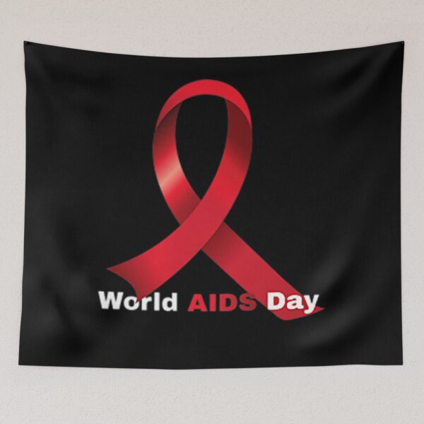 Item preview, Hope HIV Red Ribbon Pocket Aids Awareness World Aids Day designed and sold by defabiosofxs.
