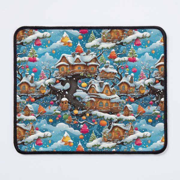 Item preview, FUN WINTER TREE HOUSE IN SNOW designed and sold by NAG5089A.