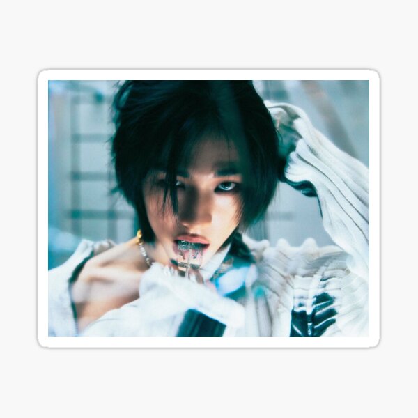 Artikel-Vorschau von Hyunjin Hwang Stray Kids Rockstar Comeback Kpop ot8 Stay Boy Group vollständiges Albumplakat max, designt und verkauft von Kpop-Noona.