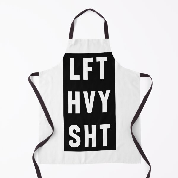Item preview, lft hvy sht quote - gym rat saying fitness yoga work out motivational designed and sold by Jesticker.