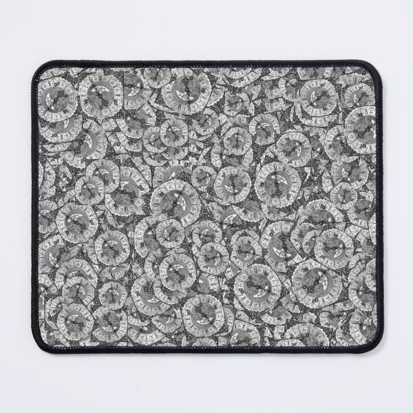 Item preview, Vintage Clock Motif Pattern designed and sold by DFLC Prints.