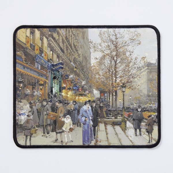 Item preview, Parisian Street Scene (20th century) - Eugène Galien Laloue designed and sold by SALON DES ARTS.