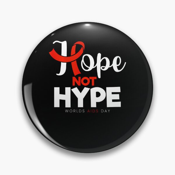 Item preview, Hope Not Hype Red Ribbon AIDSHIV Awareness Month Gift designed and sold by defabiosofxs.