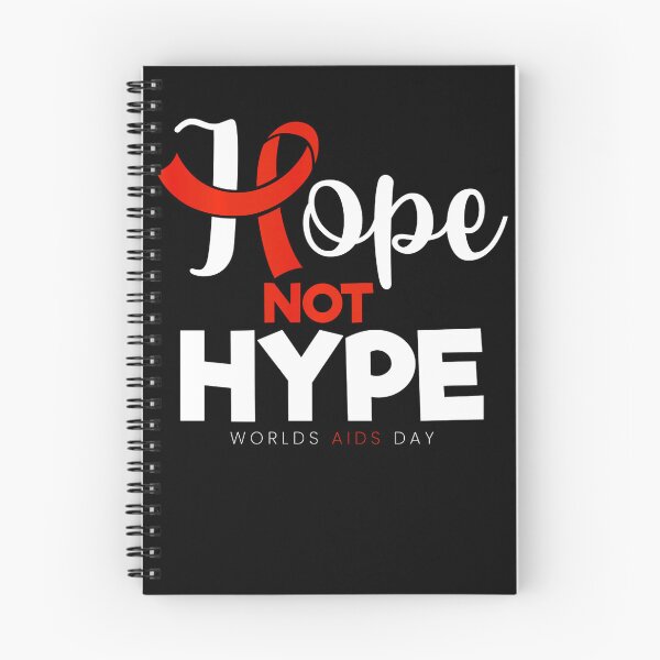 Item preview, Hope Not Hype Red Ribbon AIDSHIV Awareness Month Gift designed and sold by defabiosofxs.