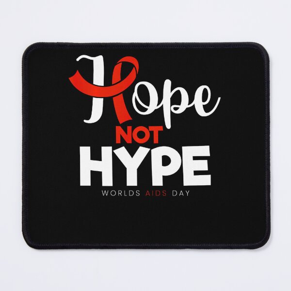 Item preview, Hope Not Hype Red Ribbon AIDSHIV Awareness Month Gift designed and sold by defabiosofxs.