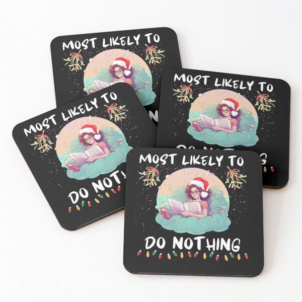 Item preview, Most Likely To Do Nothing. Funny Gifts For Christmas Lovers  designed and sold by MatSatArt.