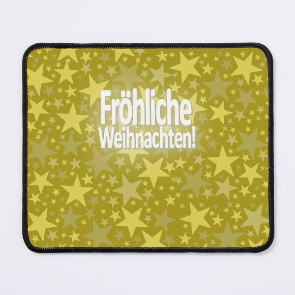 Item preview, fröhliche weihnachten goldene sterne designed and sold by ZiphGames.