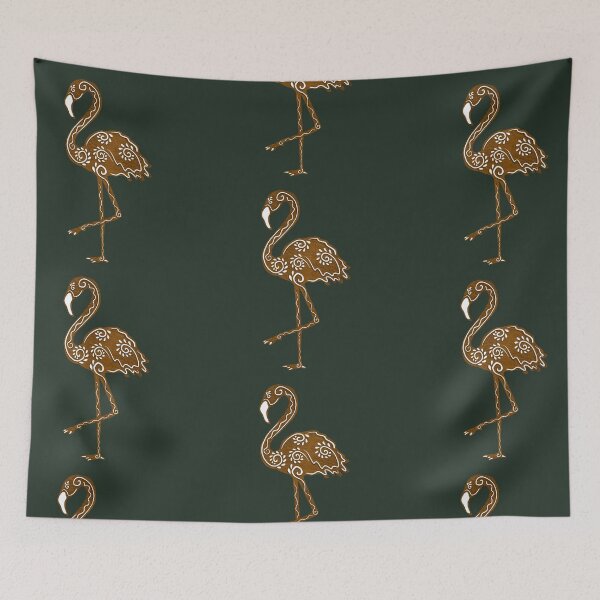 Item preview, Gingerbread Flamingo designed and sold by StudioHK.